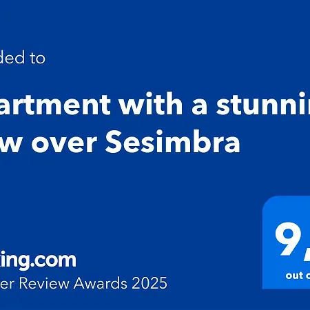 With A Stunning View Over * Sesimbra