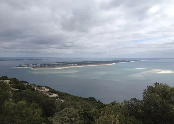 With A Stunning View Over *